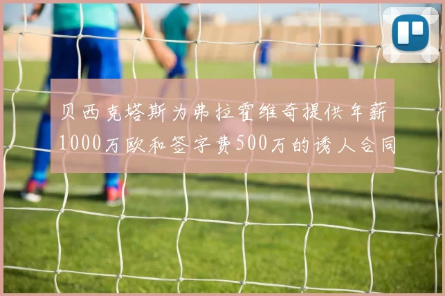 贝西克塔斯为弗拉霍维奇提供年薪1000万欧和签字费500万的诱人合同