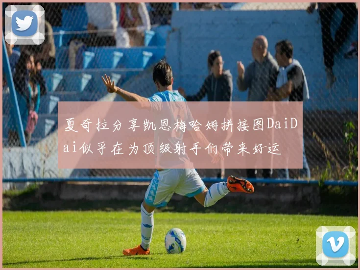 夏奇拉分享凯恩梅哈姆拼接图DaiDai似乎在为顶级射手们带来好运